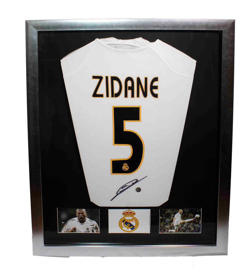 Jersey autografiado Real Madrid Zinedine Zidane