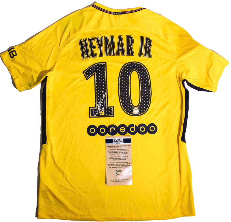 Jersey autografiado PSG Neymar Jr