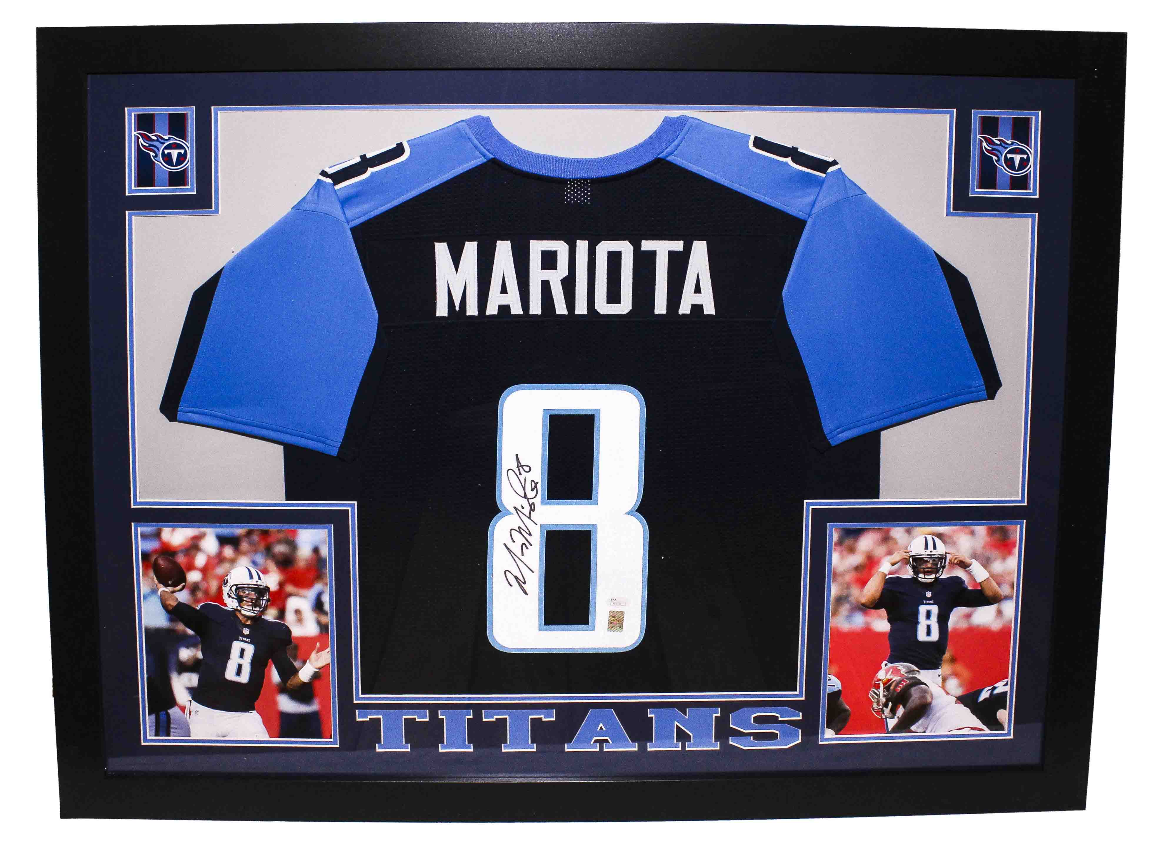 Marcus Mariota Signed Sports Illustrated 8/19/13 No Label Ducks Titans Auto  JSA