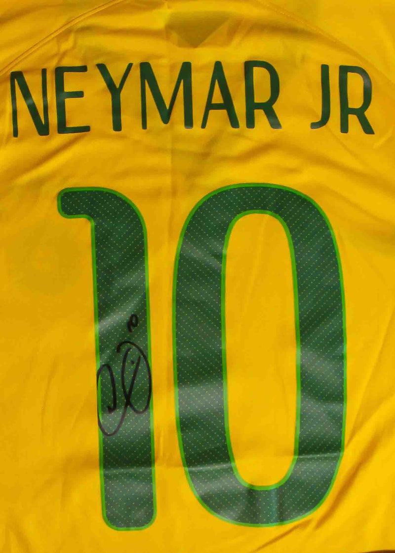 Jersey autografiado Brasil Neymar Jr