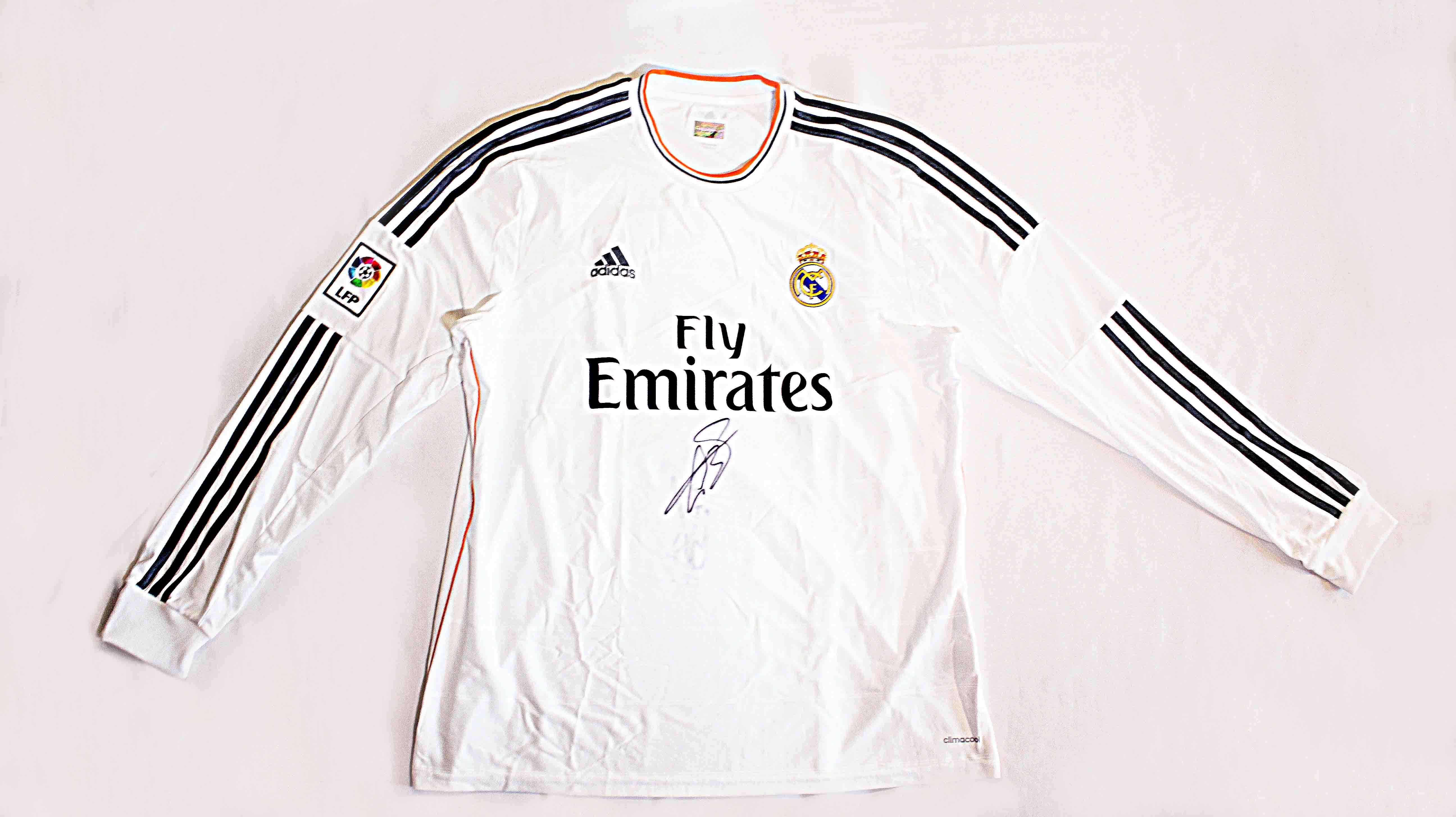 Jersey autografiado Real Madrid CR7