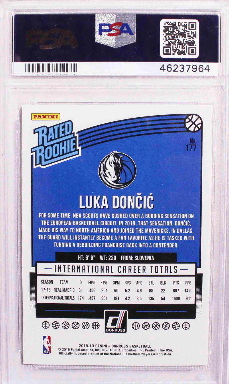 Tarjeta NBA Rookie Luka Doncic