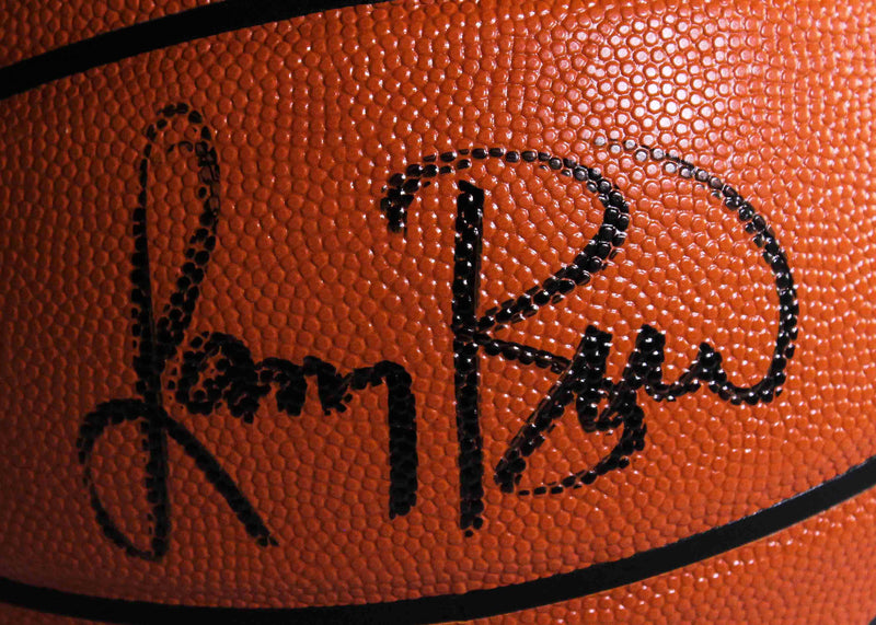 Balón autografiado Larry Bird