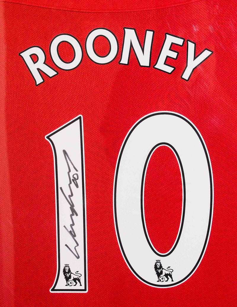 Jersey autografiado Manchester United Wayne Rooney