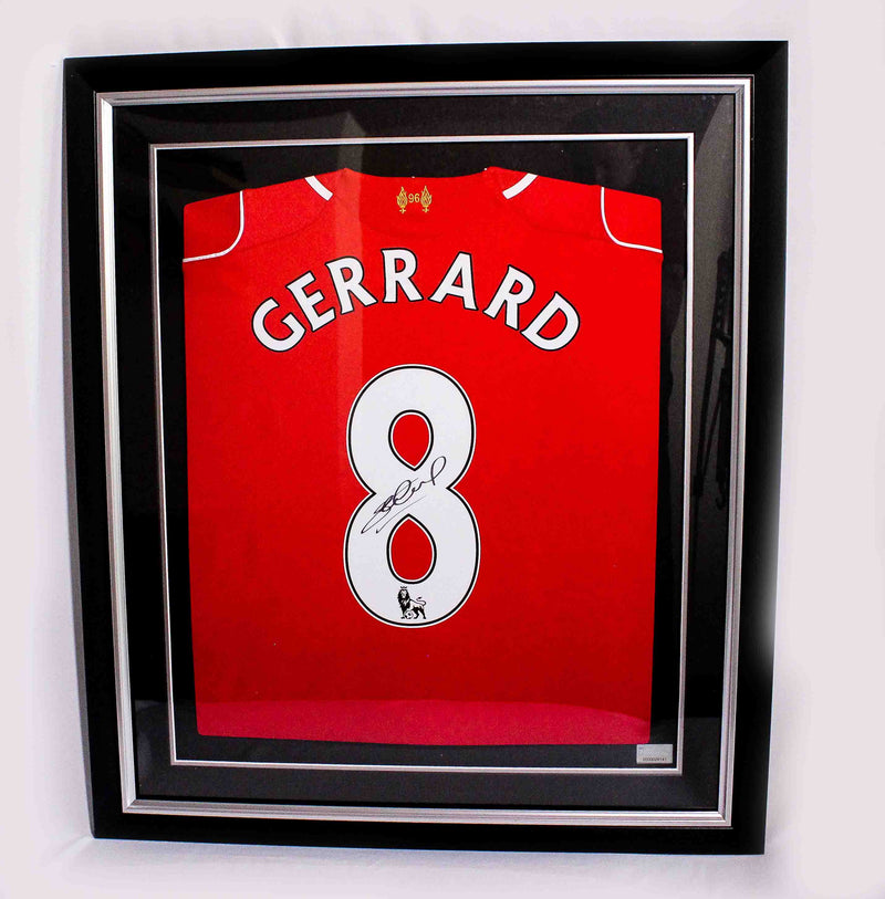 Jersey autografiado Liverpool Steven Gerrard