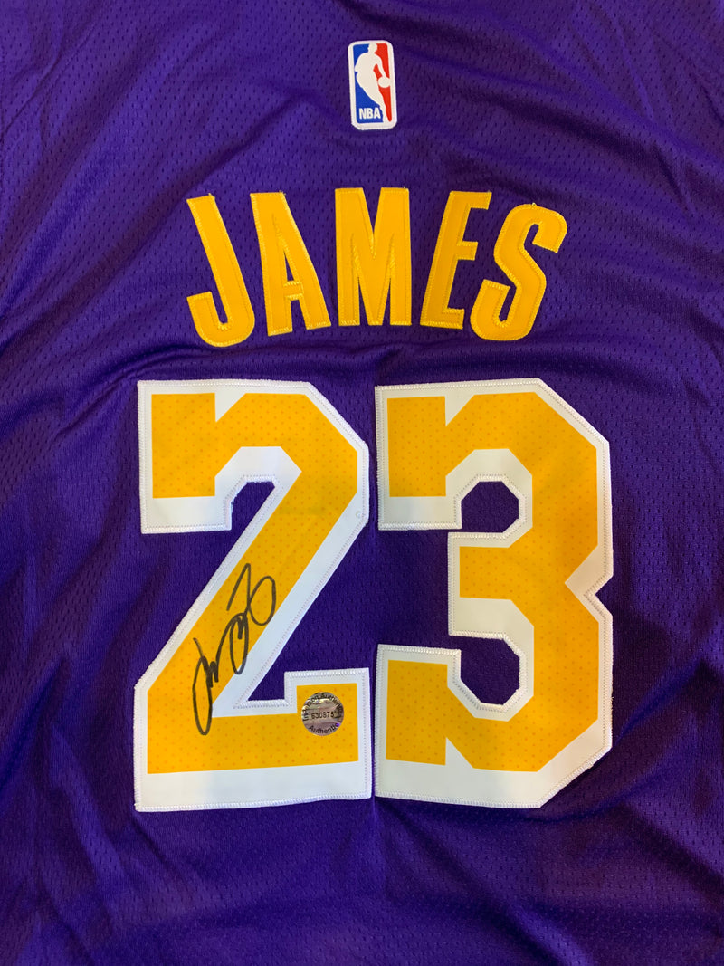 Jersey autografiado LA Lakers Lebron James