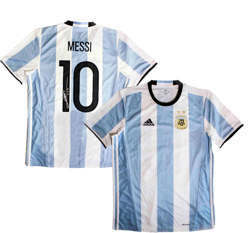 Jersey autografiado Argentina Messi