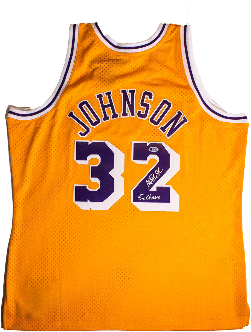 Jersey autografiado LA Lakers Magic Johnson