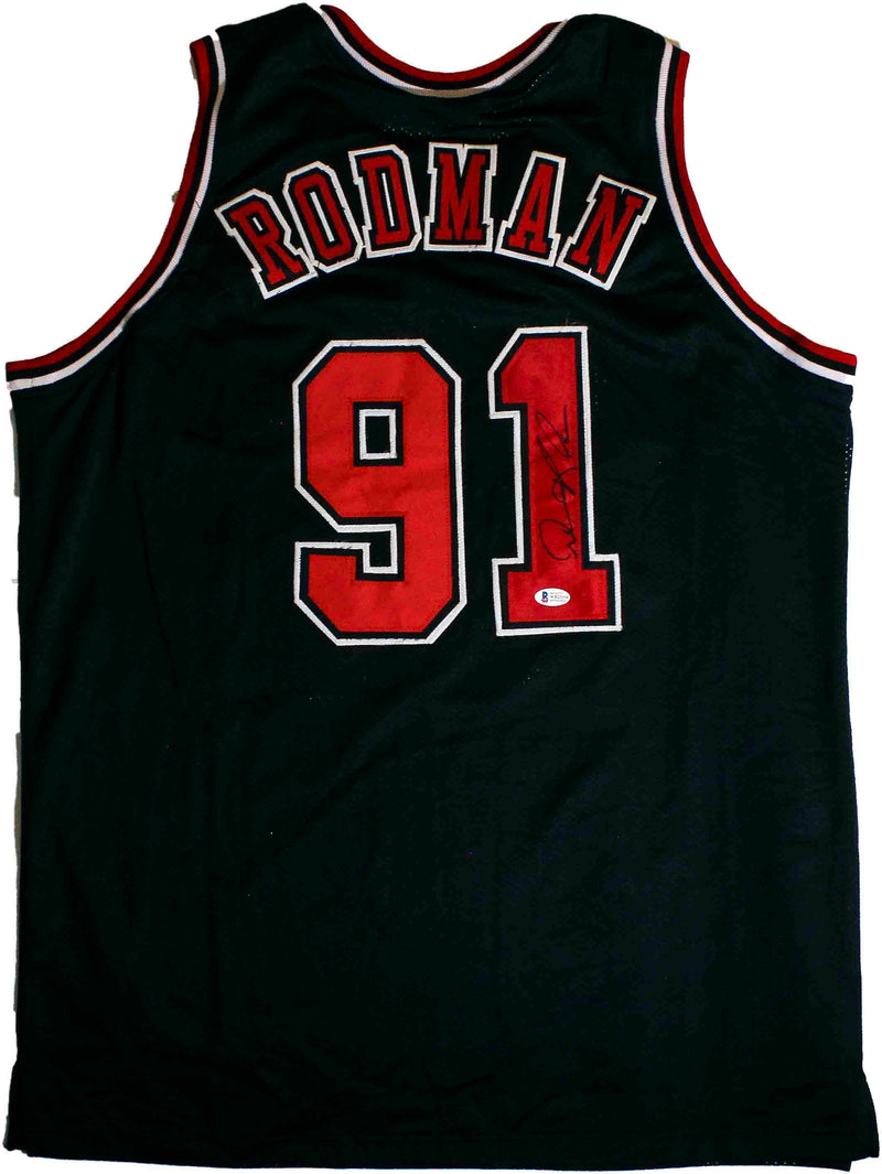 Jersey autografiado Chicago Bulls Dennis Rodman