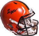 Casco autografiado Cleveland Brown Baker Mayfield