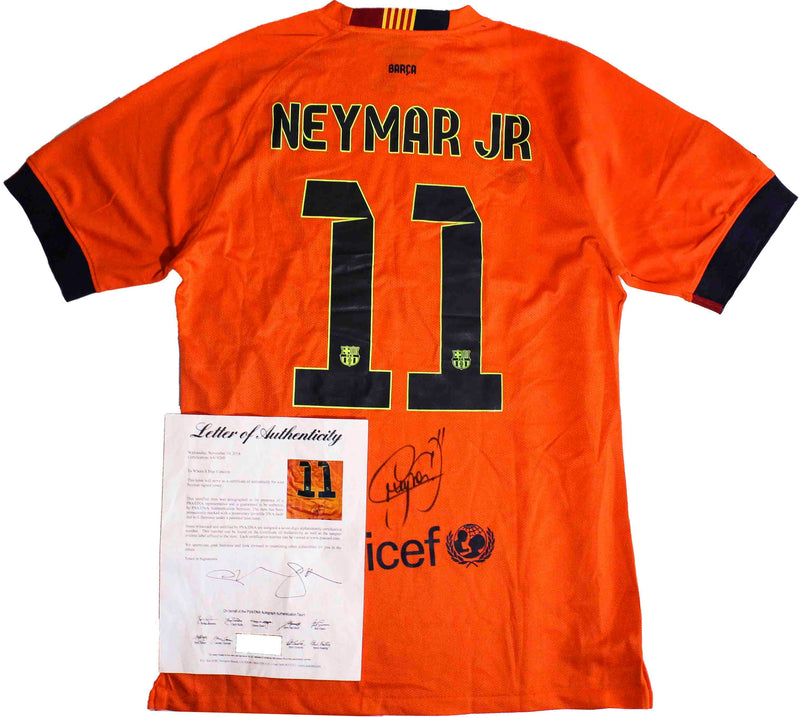 Jersey autografiado Barcelona Neymar Jr