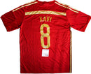 Jersey autografiado España Xavi Hernandez