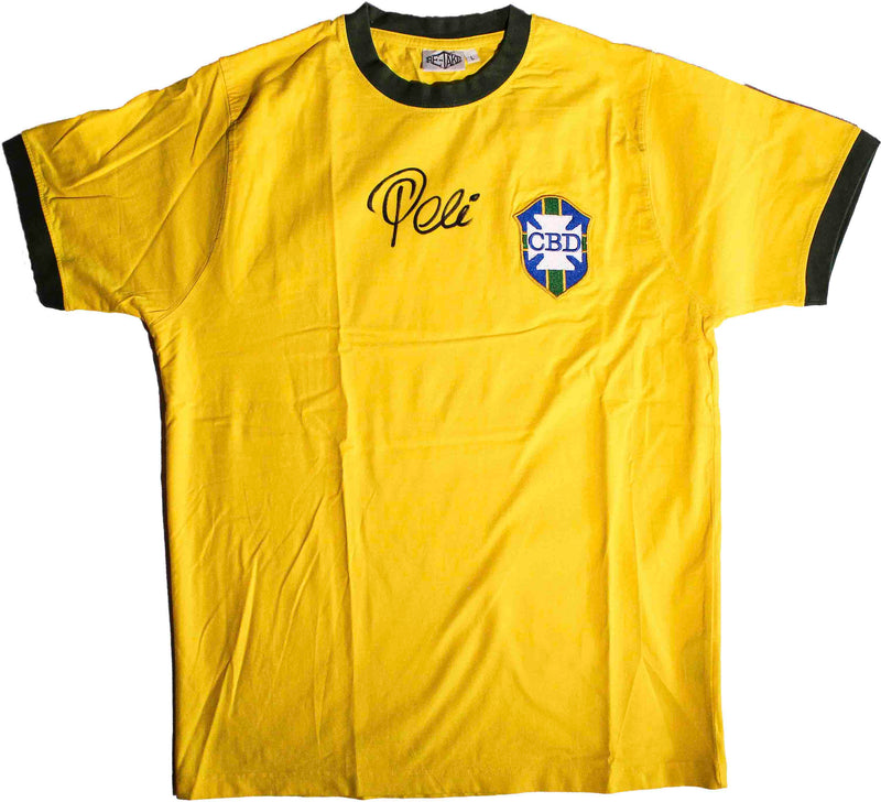 Jersey autografiado Brasil Pelé