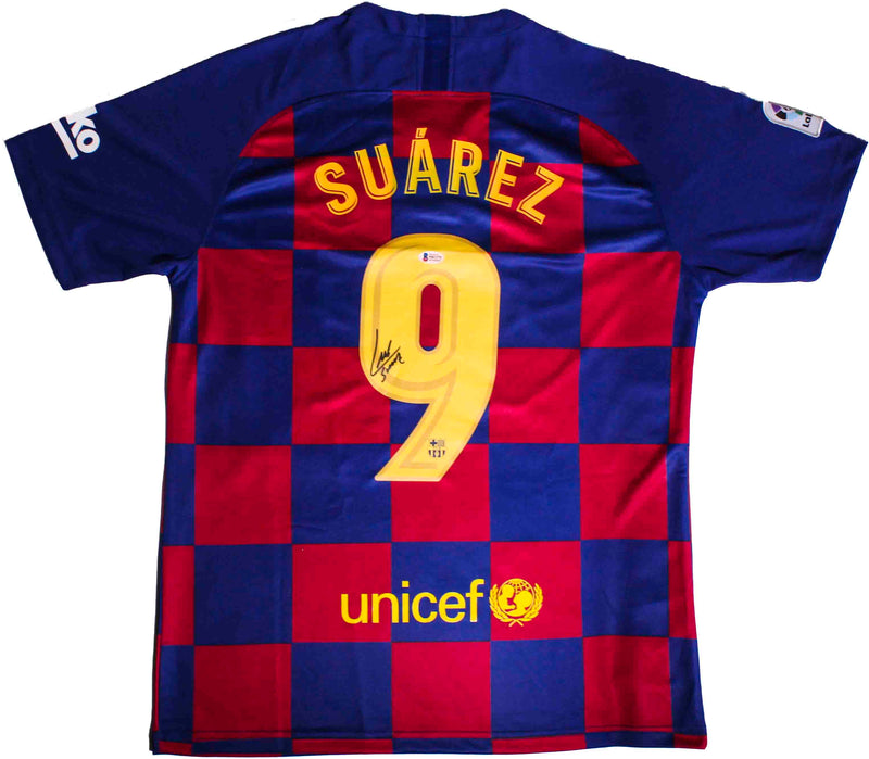Jersey autografiado FC Barcelona Luis Suarez