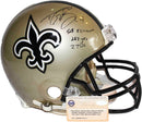 Casco autografiado New Orleans Saints Drew Brees Edición Limitada