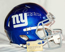 Casco autografiado NY Giants Eli Manning Edición Limitada