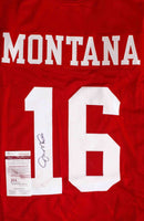 Jersey autografiado San Francisco 49ers Joe Montana