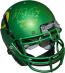 Casco autografiado NCAA Oregon Marcus Mariota Edición Limitada
