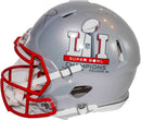 Casco NE/Super Bowl 51 autografiado por Tom Brady Edición Limitada
