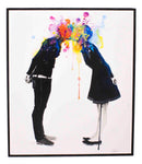 Mini Art Block "Big Bang Kiss" por Lora Zombie