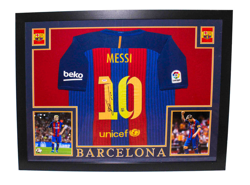 Jersey autografiado FC Barcelona Messi
