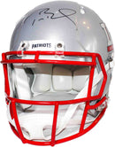 Casco NE/Super Bowl 51 autografiado por Tom Brady Edición Limitada