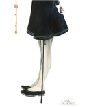 Litografía "Big Bang Kiss" por Lora Zombie