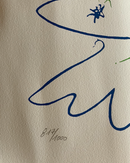 Litografía Original por Pablo Picasso "La Colombe"