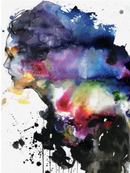 Litografía "Space" por Agnes Cecile