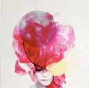 Litografía "Bright Pink 2" por Jenny Liz Rome