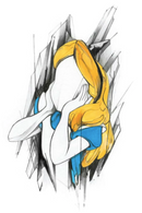 Litografía Edición Limitada "Alice" por Alexis Marcou