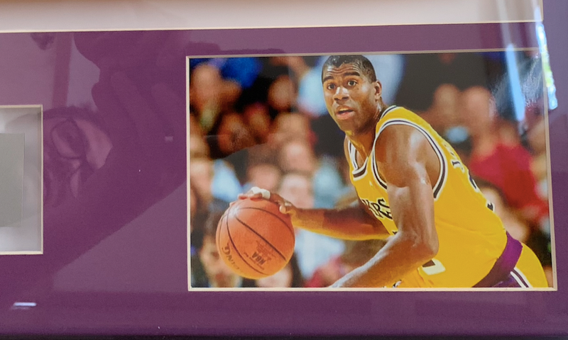 Jersey autografiado LA Lakers Magic Johnson