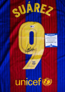 Jersey autografiado FC Barcelona Luis Suarez
