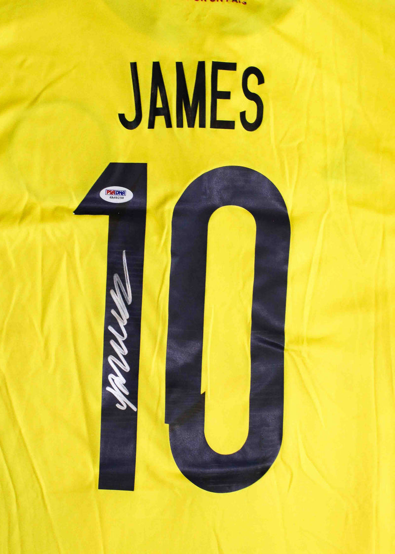 Jersey autografiado Colombia James Rodriguez