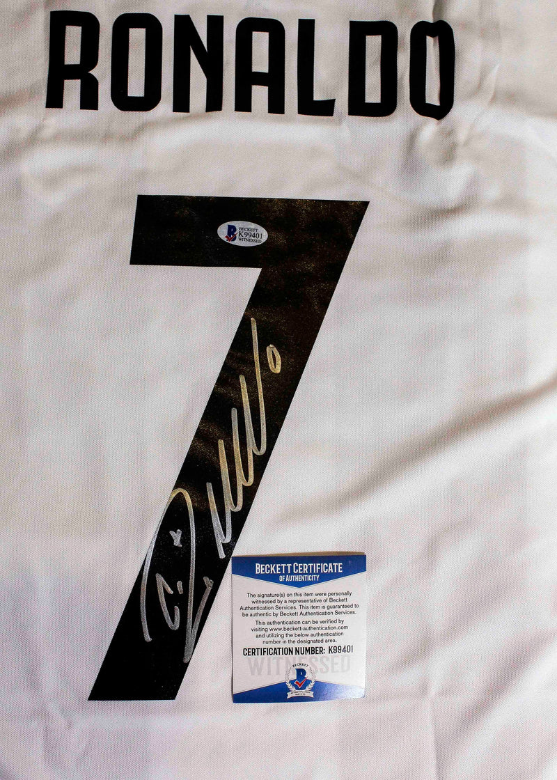 Jersey autografiado Juventus CR7