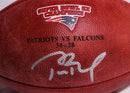 Balón NE/Super Bowl 51 autografiado por Tom Brady Edición Limitada