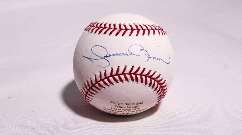 Pelota Baseball autografiada Mariano Rivera