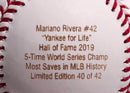 Pelota Baseball autografiada Mariano Rivera
