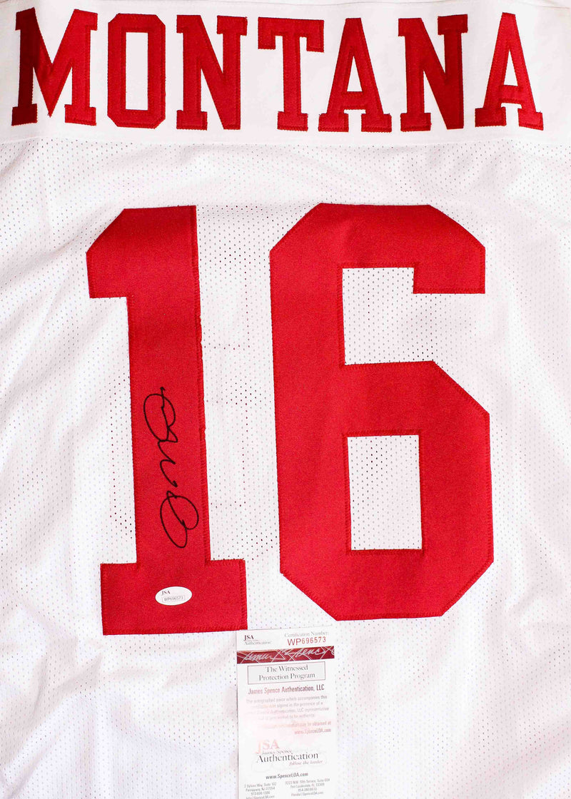 Jersey autografiado San Francisco 49ers Joe Montana