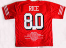Jersey autografiado San Francisco 49ers Jerry Rice