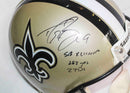 Casco autografiado New Orleans Saints Drew Brees Edición Limitada