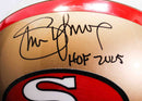 Casco autografiado San Francisco 49ers Steve Young