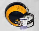 Casco autografiado LA Rams Kurt Warner