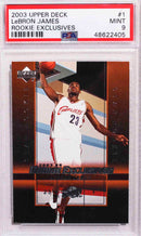 Tarjeta NBA Rookie Lebron James