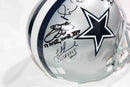Casco autografiado Dallas Cowboys Aikman, Smith & Irvin
