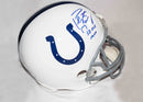 Casco autografiado Colts Peyton Manning