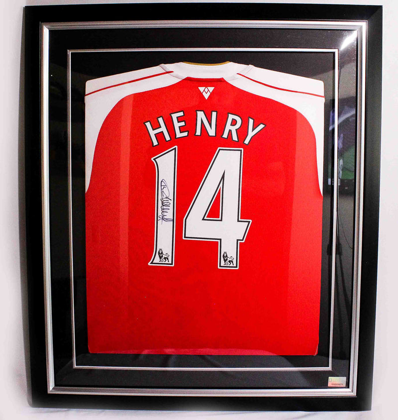 Jersey autografiado Arsenal Thierry Henry