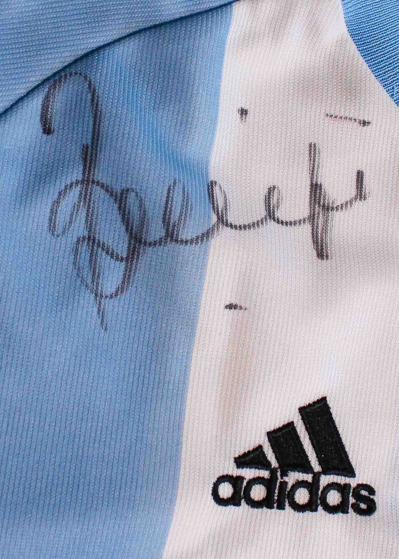 Jersey autografiado Argentina Veron, Tevez & Saviola
