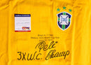 Jersey autografiado Brasil Pelé