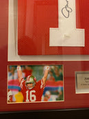 Jersey autografiado San Francisco 49ers Joe Montana